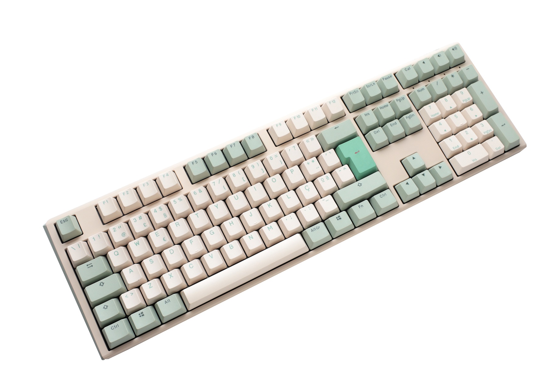 Teclado Ducky One 3 Matcha Full-Size, Hot-swappable, MX-Silent Red, PBT - Mecnico PT 2